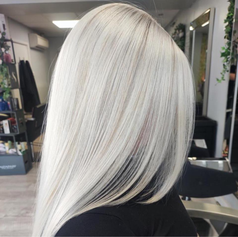 Amy Peace at MiMi's Hair salon, Nailsea